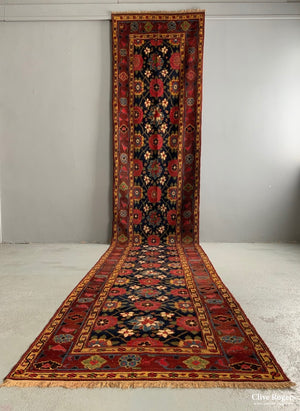 Antique Bidjar Runner (493 X 92Cm)