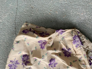 Late Victorian / Edwardian Shinese Silk Taffeta Full Length Skirt