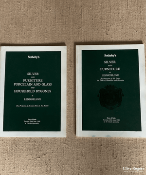 Lennoxlove East Lothian Sothebys 24 Jun 1980