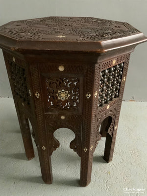 Levant Antique Octagonal Table ( 45H X 45W Cm) Table