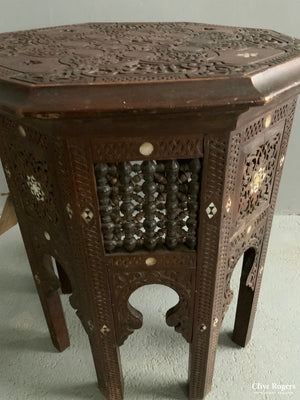 Levant Antique Octagonal Table ( 45H X 45W Cm) Table