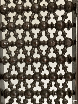 Damascus Three Fold Wood Screen Of Masharabi Work (Af) 1920/30S Screen