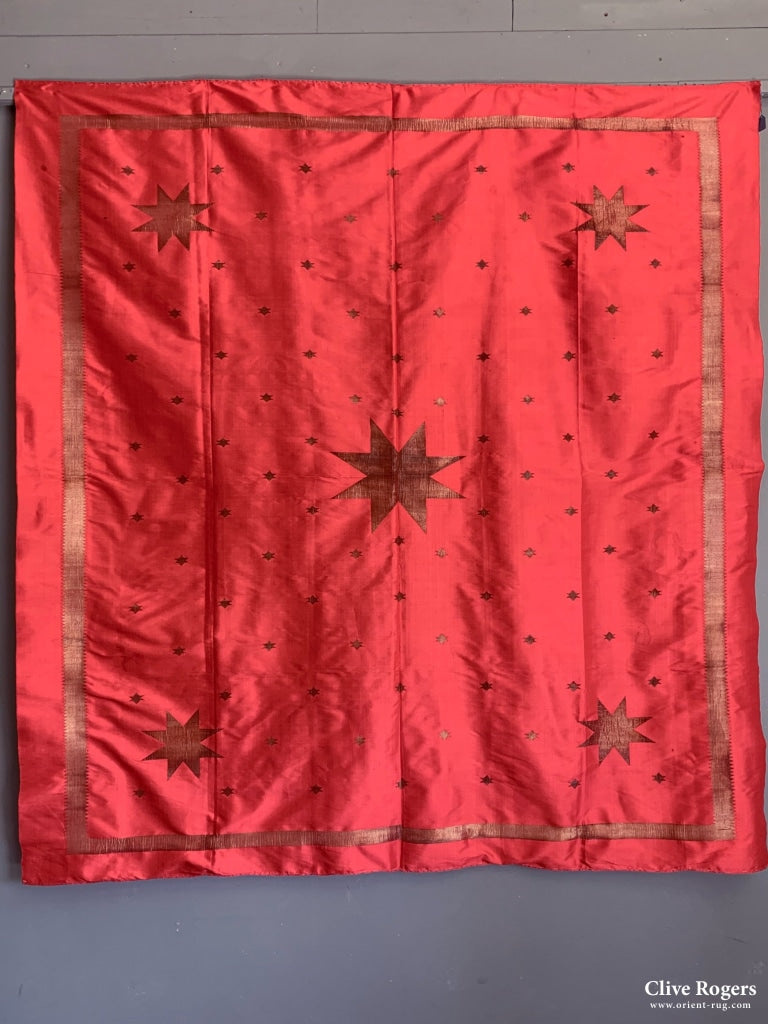 Ottoman Syrian Silk Brocade Early 20Th Cent Brocade