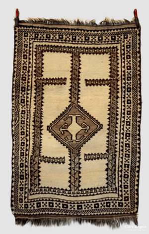 Persian Fars Region Or Louristan Gabbeh Rug Mid Cent Rug