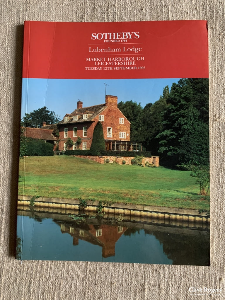 Lubenham Lodge Leics. Sothebys 12 Sep 1995