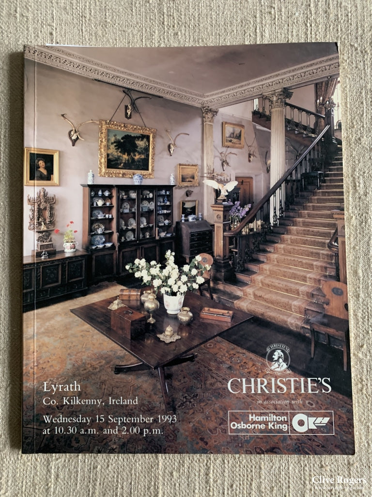 Lyrath Co. Kilkenny Ireland Christies 15 Sep 1993