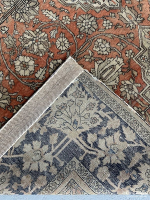 Mohtashem Antique Kashan Rug (205 X 135Cm) Rug