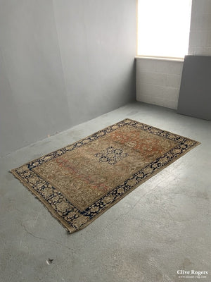 Mohtashem Antique Kashan Rug (205 X 135Cm) Rug