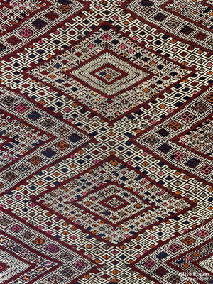 Moroccan Berber Very Long Flatweave Runner (800 X 90 Cm) Flatweave