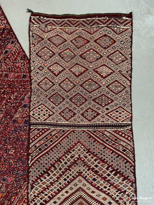 Moroccan Berber Very Long Flatweave Runner (800 X 90 Cm) Flatweave