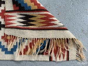 Norwegian Or Swedish Hand-Woven Rollekand (122 X 39Cm) Embroidery