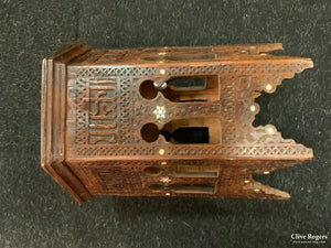 Ottoman Antique Hexagonal Table 49 (H) X 35 (W)