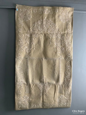 Ottoman Bosnian Silk Embroidered Felt ( 192 X 106Cm)