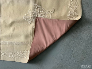 Ottoman Bosnian Silk Embroidered Felt ( 192 X 106Cm)