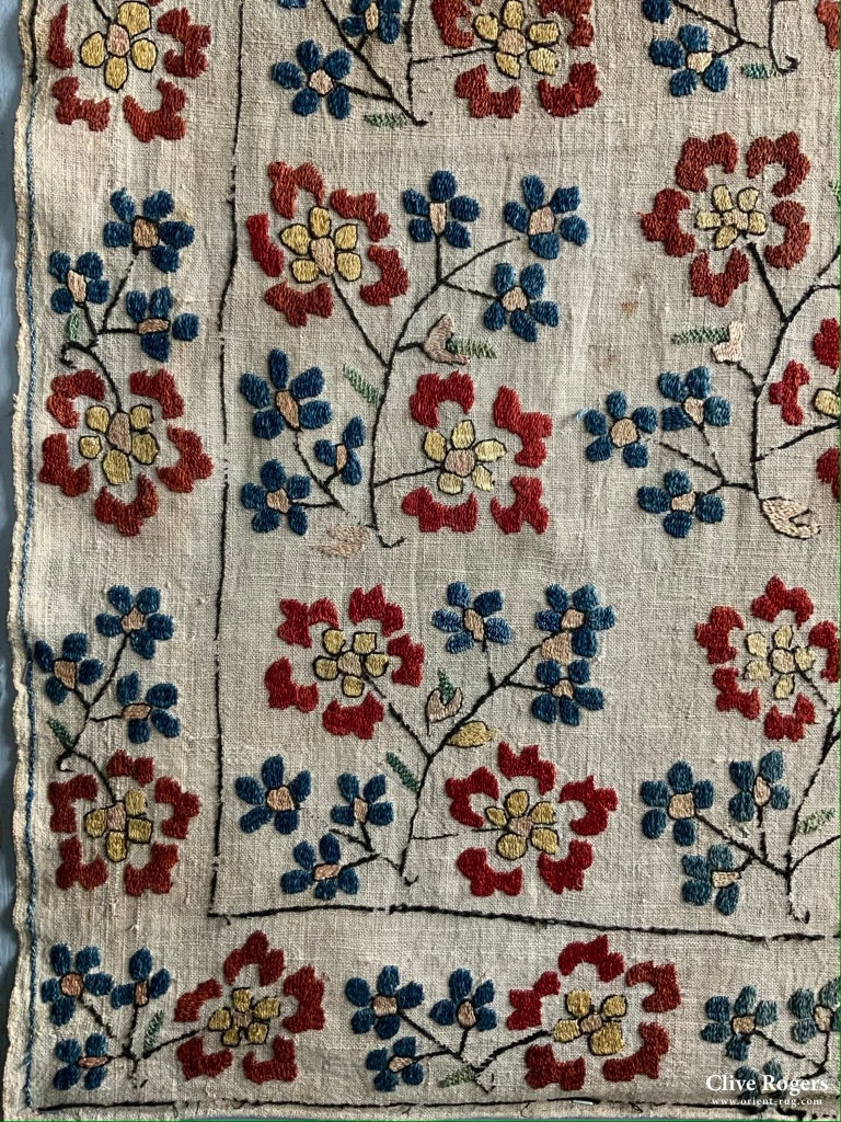 Ottoman Turkish Bohce Embroidery (110 X 93Cm)