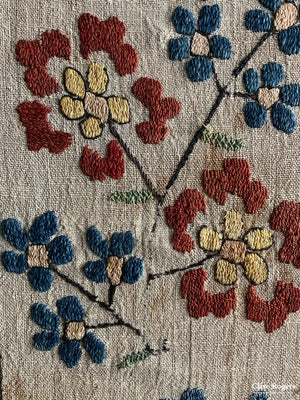 Ottoman Turkish Bohce Embroidery (110 X 93Cm)