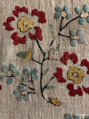 Ottoman Turkish Bohce Embroidery (110 X 93Cm)