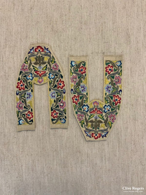 Pair Of Caucasian / Azerbiajani Slipper Uppers