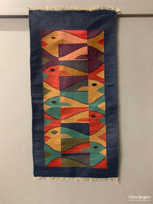 Polish Tapestry Possibly By Spoldzielnia Pracy Rlia ( 140 X 73Cm)