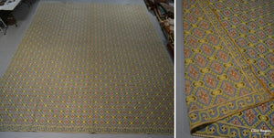 Portuguese Arraiolos Needlework Oversize Carpet (622 X 493Cm) Oversize Carpet