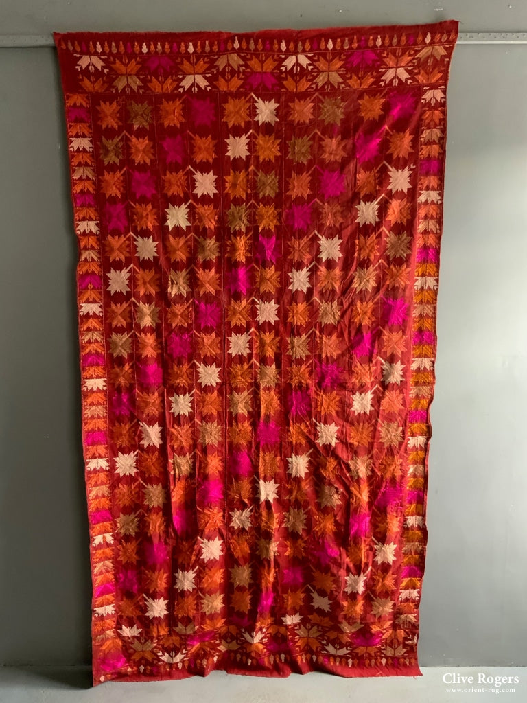 Phulkari Shawl (224 X 128Cm)