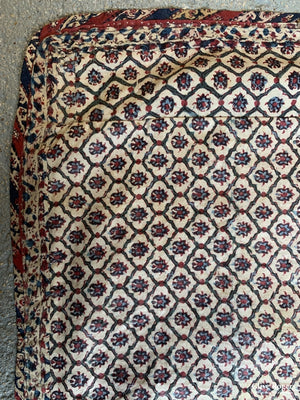 Fine Persian Qajar Kalamkari Circa 1880 Cloth