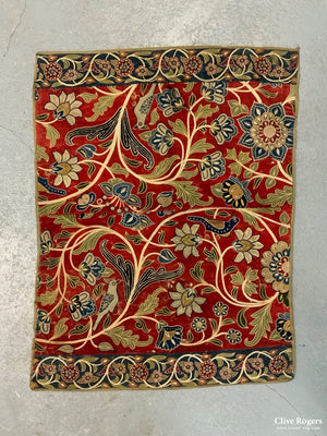 Qajar Restch Applique Fragment (64 X 84Cm)
