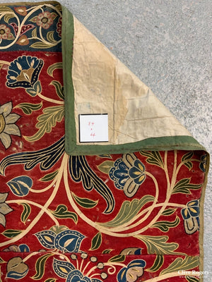 Qajar Restch Applique Fragment (64 X 84Cm)