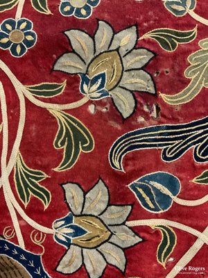 Qajar Restch Applique Fragment (64 X 84Cm)