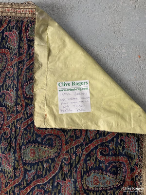 Persian Or Kashmir Termeh Fine Wool Twill Mid 19Th Cent Twill