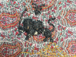 Persian Qajar Termeh Fine Wool Twill In Kashmir Technique Mid 19Th Cent Twill