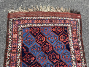 Quochan Kurd / Balouch Type Rug (255 X 128Cm) Rug