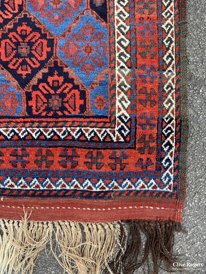 Quochan Kurd / Balouch Type Rug (255 X 128Cm) Rug