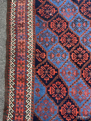 Quochan Kurd / Balouch Type Rug (255 X 128Cm) Rug