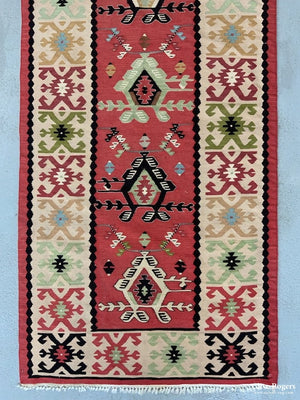 Roumanian Kilim Circa 1970 (167 X 84Cm)