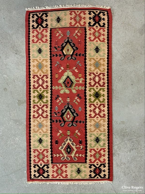 Roumanian Kilim Circa 1970 (167 X 84Cm)