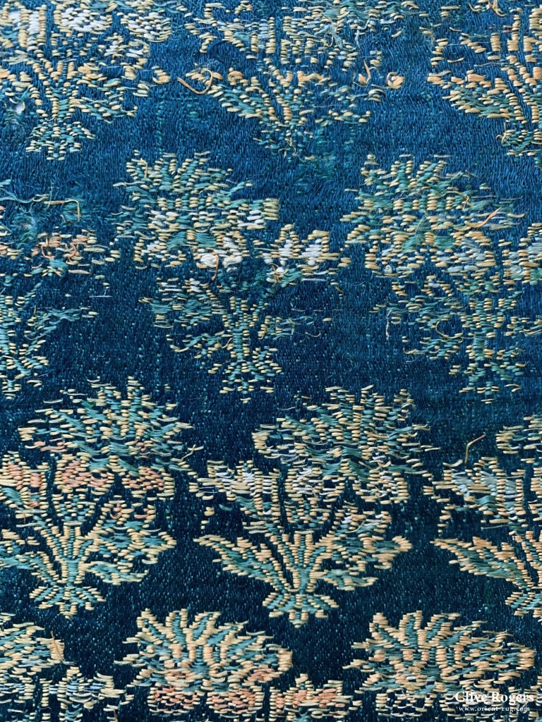 Safavid Silk Brocade Fragment Early 17Th Cent Brocade