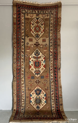 Persian Sarab Long Rug With Camel Ground Circa 1900 Rug
