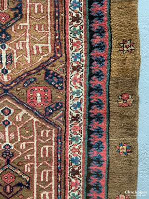 Antique Persian Sarab Long Rug With Camel Ground (320 X 112Cm) Rug