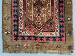 Antique Persian Sarab Long Rug With Camel Ground (320 X 112Cm) Rug