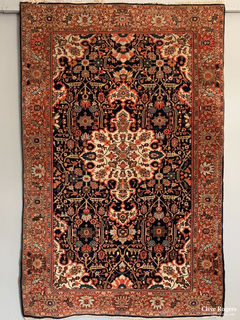 Persian Sarouk Jozan Rug Early 20Th Cent Rug