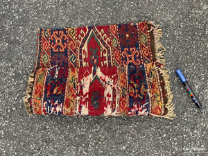 Shahsavan Antique Soumak Bag (45 X 49Cm) Bag