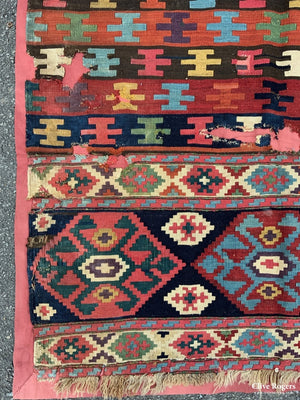 Mounted Kilim (157 X 110Cm)