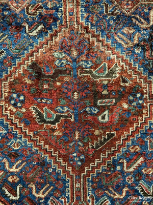 Shiraz Rug Of Sqaure Proportion (193 X 166Cm)