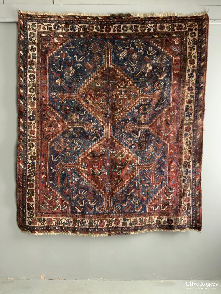 Shiraz Rug Of Sqaure Proportion (193 X 166Cm)