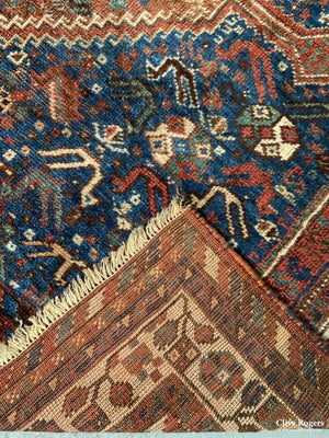 Shiraz Rug Of Sqaure Proportion (193 X 166Cm)