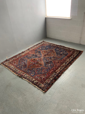 Shiraz Rug Of Sqaure Proportion (193 X 166Cm)