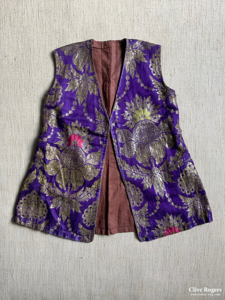 Silk Brocaded Waistcoat (68 X 55Cm)