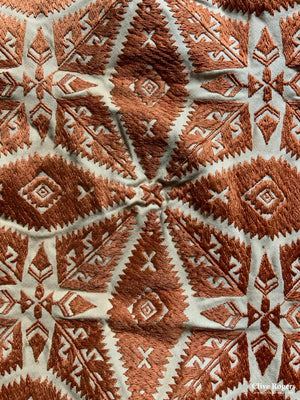 Silk Embroidered Cushion Cover (46 X 44Cm)