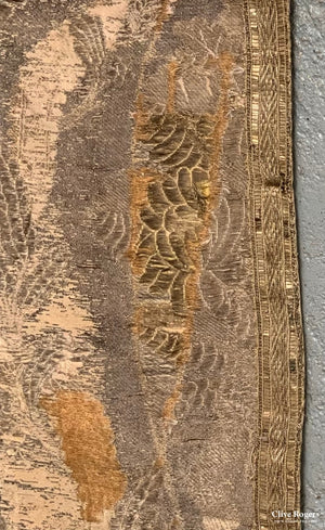 Silver Brocade (246 X 55Cm)